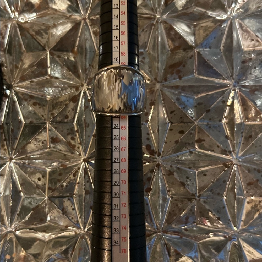 Swarovski Nirvana Silver Reflective Ring - image 4